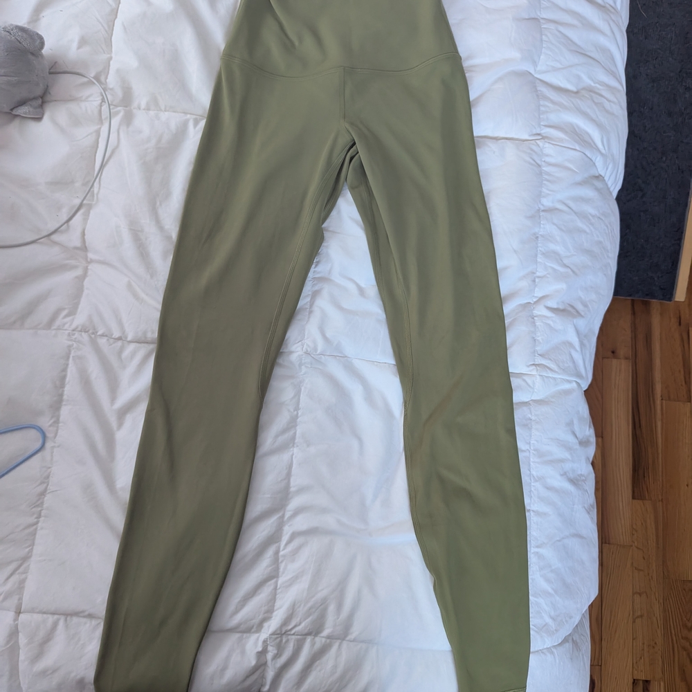 lululemon athletica Olive Green Leggings